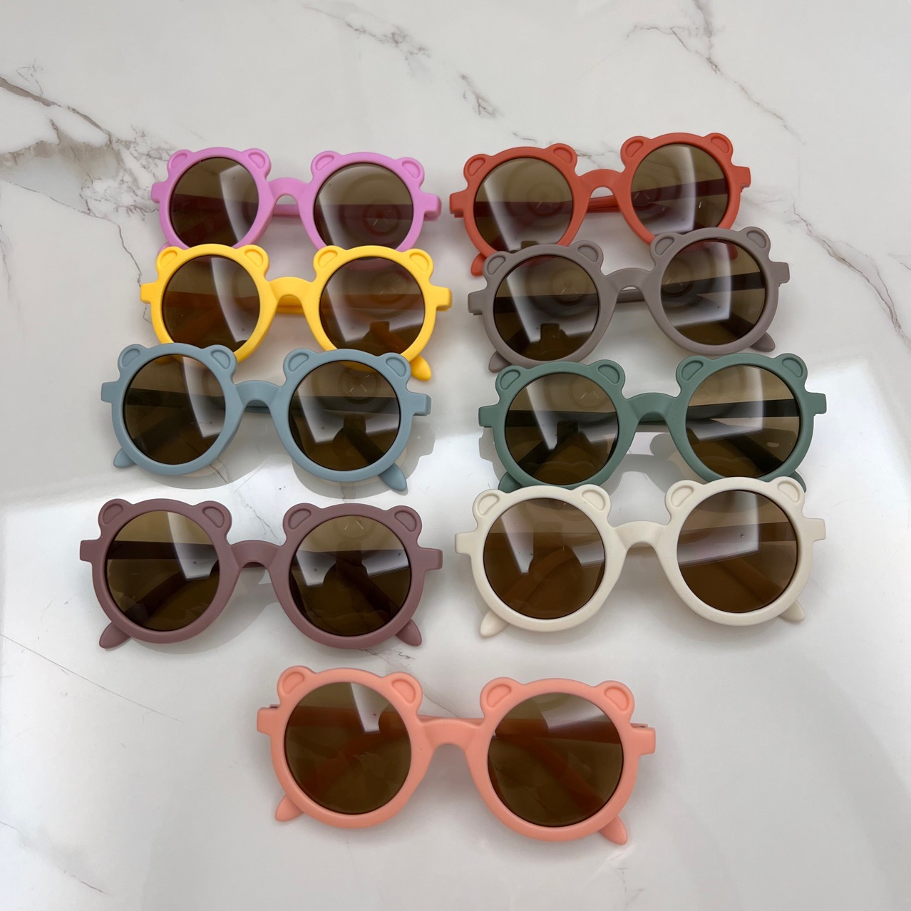 Children's cute brand fashionable trend cartoon sunglasses
