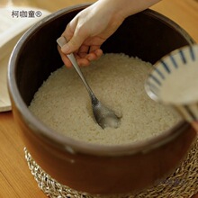 米酒发酵缸老式土陶酿酒缸大口瓦缸盆醪糟面粉米缸带盖家用垒德株