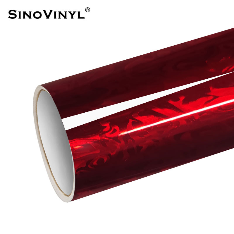 PET de alta definición galvanizado cosmic estriado de fibra de carbono espejo retrovisor decoración pegatinas de película de cambio de color de automóvil pegatinas de película de cuerpo