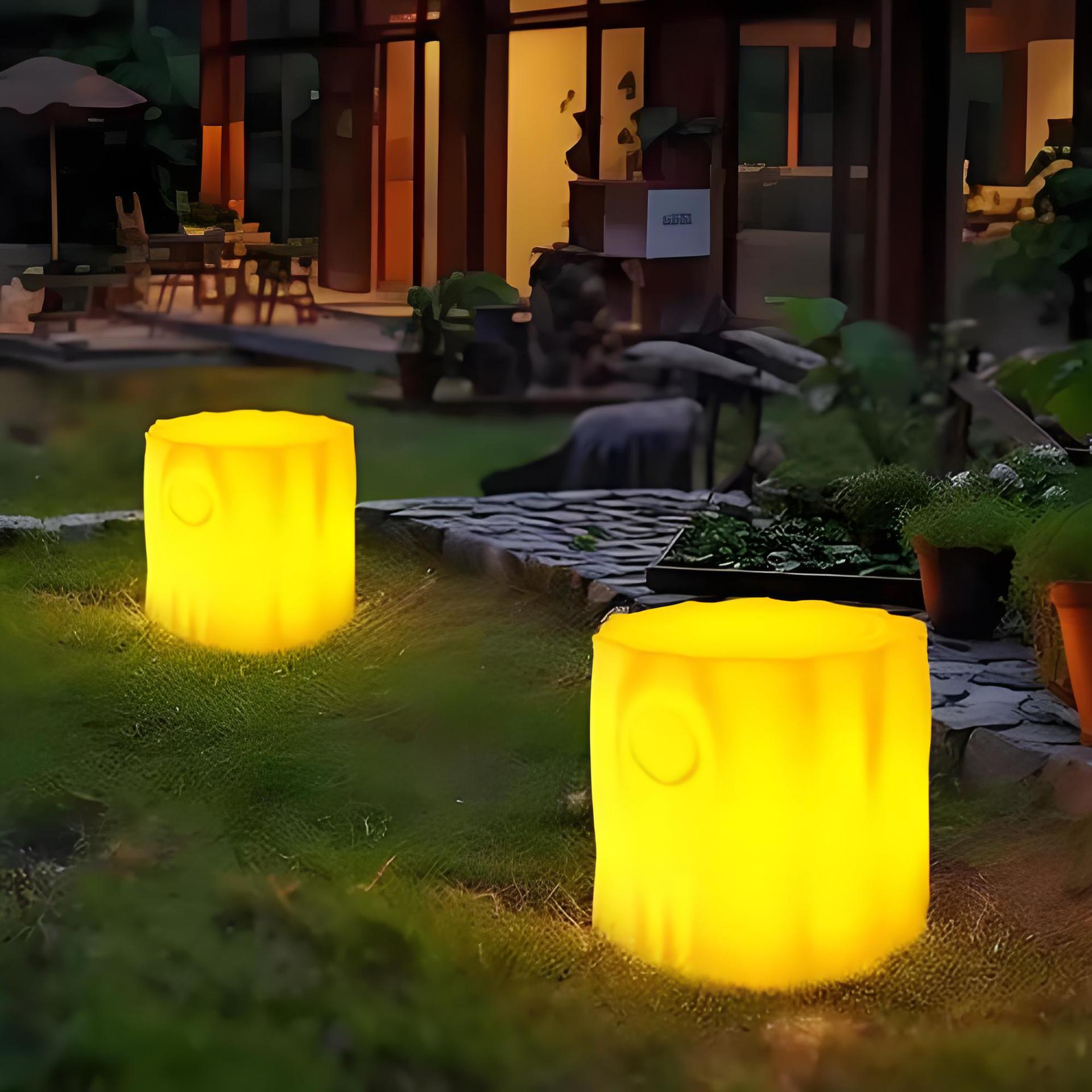 Transfronterizo moderno jardín al aire libre decoración de árboles creativos terraza al aire libre jardín árboles caseros colchones