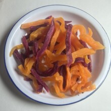 紫红薯干独立小包装农家薯条干番薯条休闲办公零食地瓜干厂家批发