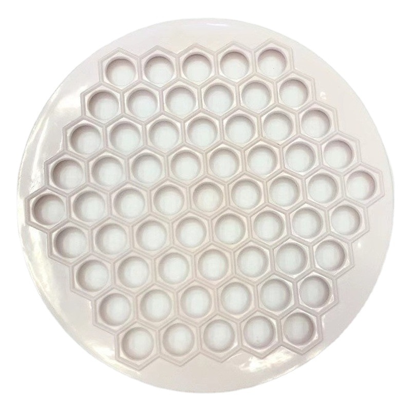 Household Kitchen Manual Plastic Dumpling Mold Creative Multi-Hole Lazy Person's Hand-Made Dumpling Tool Wholesale