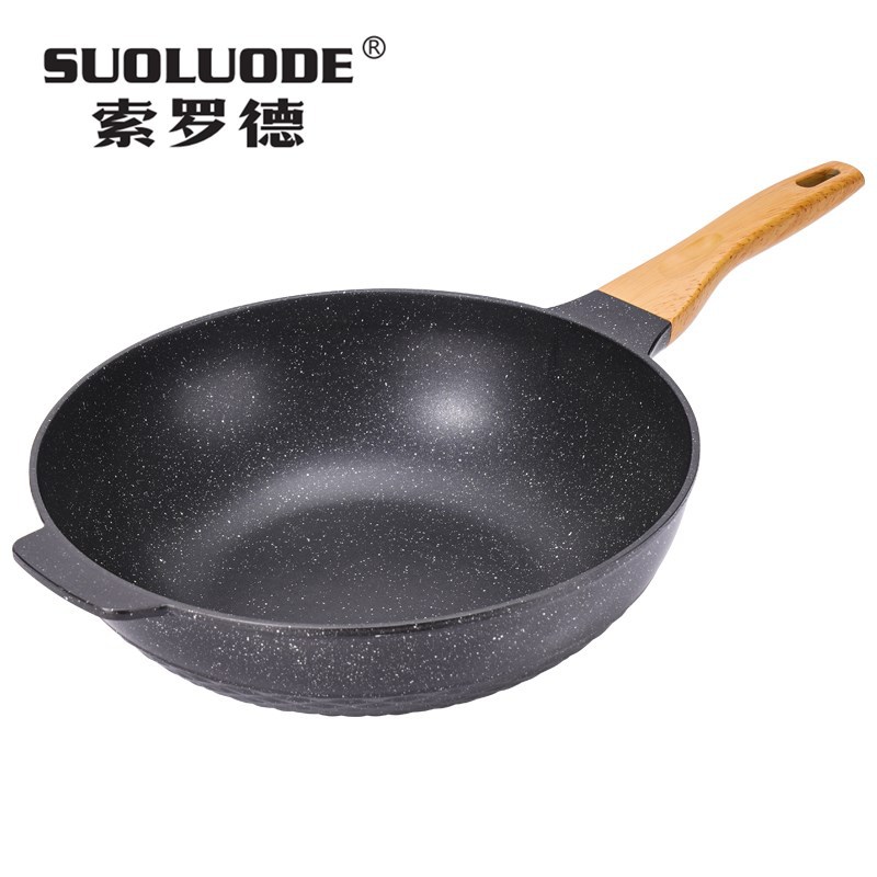 마이판 스톤 논스틱 웍 다기능 웍 인덕션 쿠커 팬 가정용 가스 렌지 해당