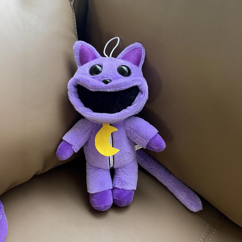 Cross-Border New Product Smiling Critters Horror Big-Mouthed Purple Cat Monster Smiling Little Animal Poppy Miss Joy