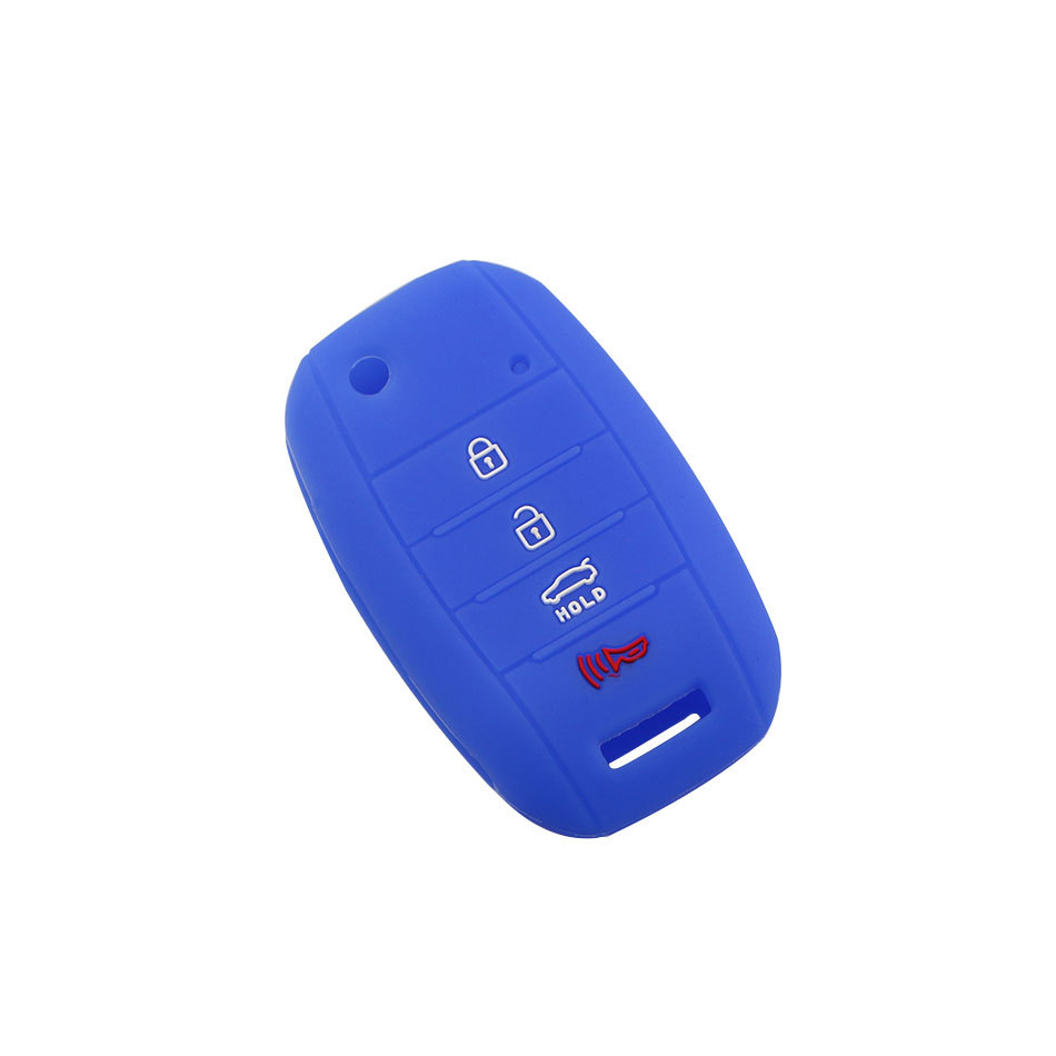 Aplicable a kia k4 león aoyi corriendo plegable de control remoto clave k5 fredi kx7 coche clave de silicona caso