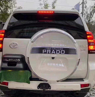 Spare wheel cover | Version Domineering 4500 Spare Tire - pearl-white-cover-with-camera-hole-base