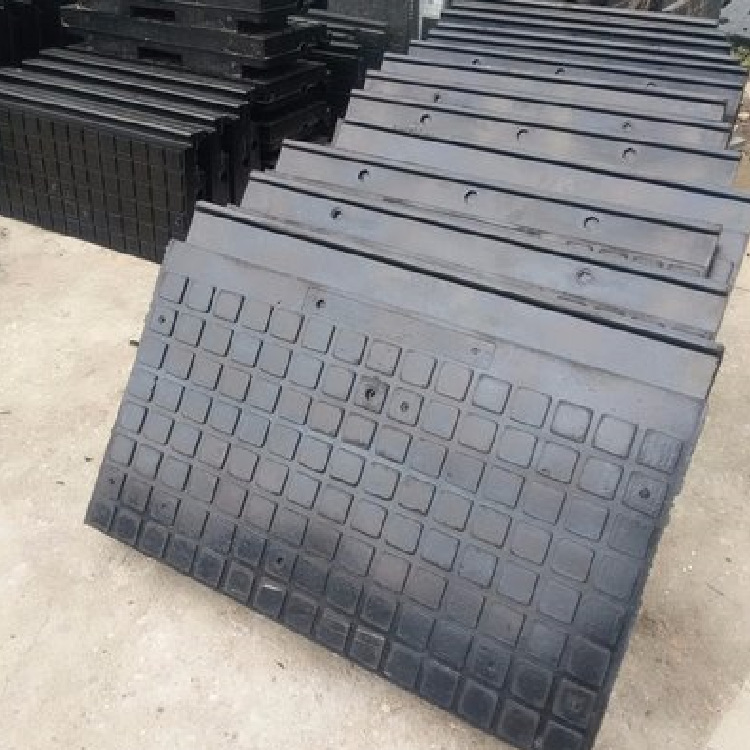 九州供应橡胶材质道口板规格齐全专用耐磨绝缘性好