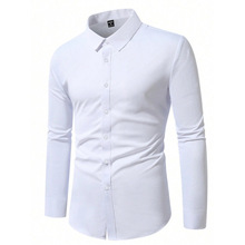 L 68120 Plus Size Wrinkle Free Stretch Mens Shirt �������̵�