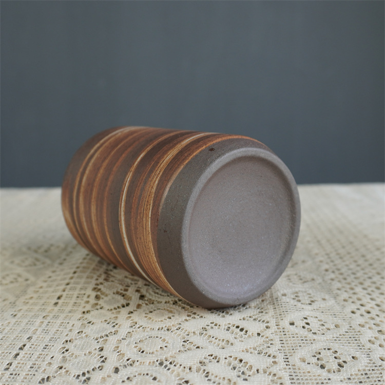 Rustikale Keramik Espressotasse - Handgefertigte Kaffeetasse_voghion.com