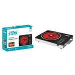 Winningstar 跨境家用炒菜炖汤烧烤多功能黑晶触摸面板双头电陶炉