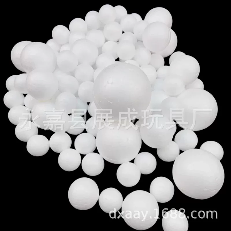 Styrofoam ball, set