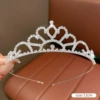 5# Корона со стразами (ободок)