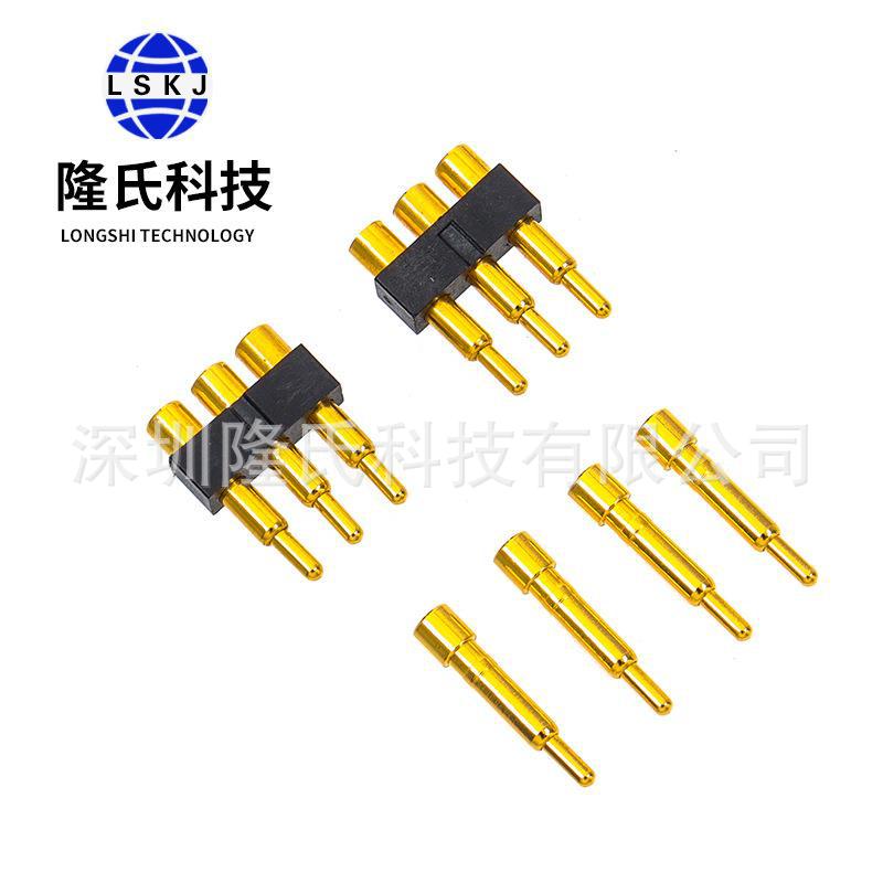 连接器探针弹针大电流汽车光纤弹簧针伸缩顶针SMT蓝牙耳机充电针