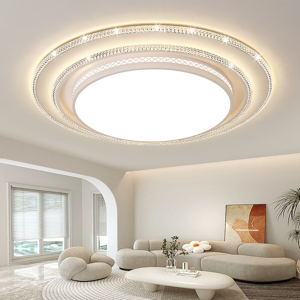 Modern and minimalistic ceiling light for living room