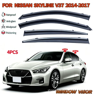 Suitable for Nissan Skyline rain and sun visor SkylineMK13-V37 Window visor