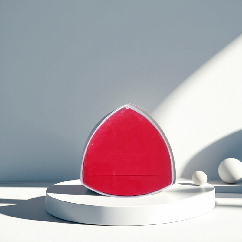 Puff de piña negra de alta calidad Esponja triangular Puff Base líquida Maquillaje especial Puff negro de doble cara seco y húmedo XL