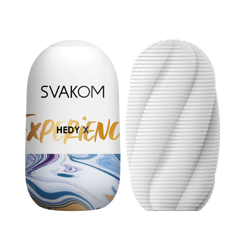 svakom Swaukon's new product Hedy Masturbation Egg X Men's Exercise Self-Defense Double-Side Portable Airplane Cup Sex Products