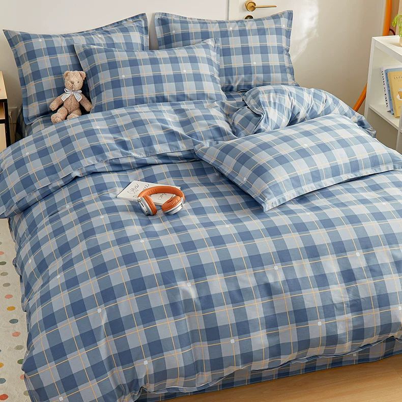 100% algodón cubierta de edredón de una sola pieza de algodón completo para una sola persona doble 150x200x230 cubierta de edredón 180x220 edredón simple 1,5 metros