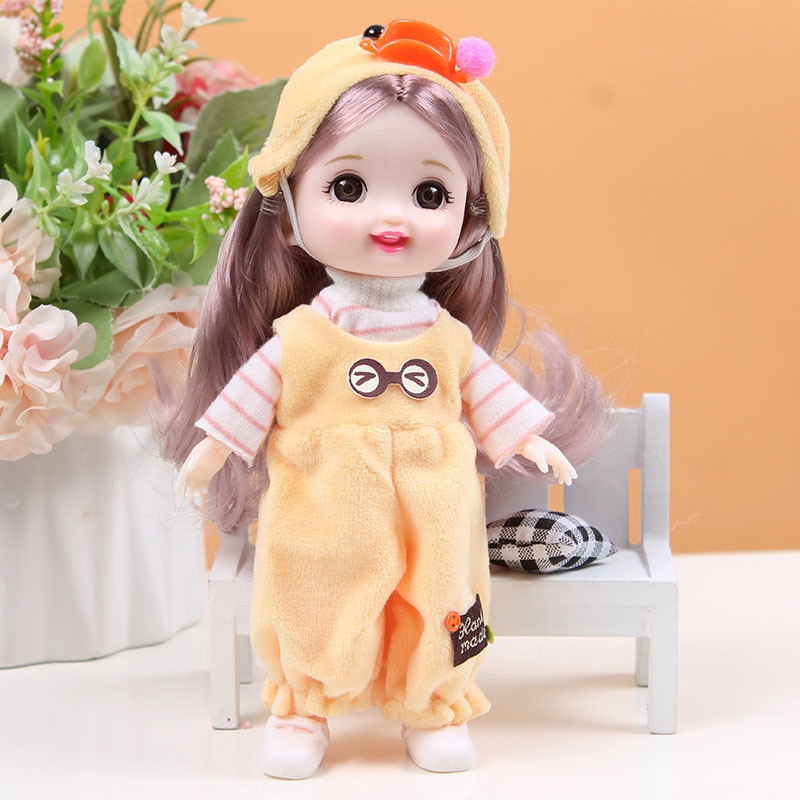 17 cm caja de regalo conjunto de marea constante muñeca Barbie muñeca muñeca cambiante articulaciones muñeca estand móvil