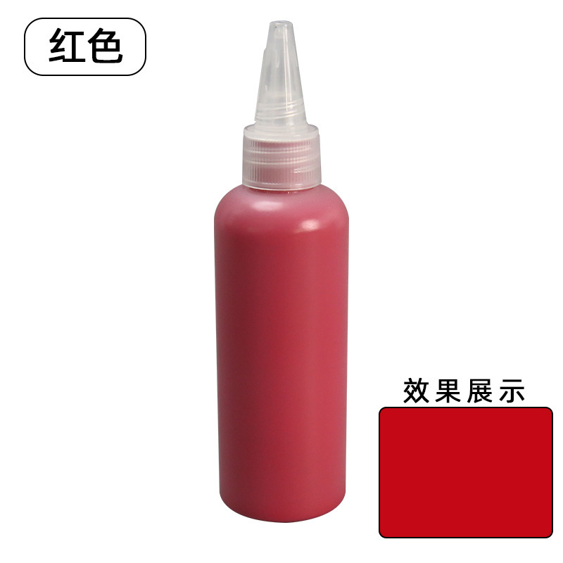 アクリル絵の具100ml子供の手涂りスクエア落书きdiy石膏人形涂りアクリル絵の具セット卸売|undefined