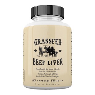 �羳���� ţ����z��Grass Fed Beef Liver Capsules�z�� �F؛