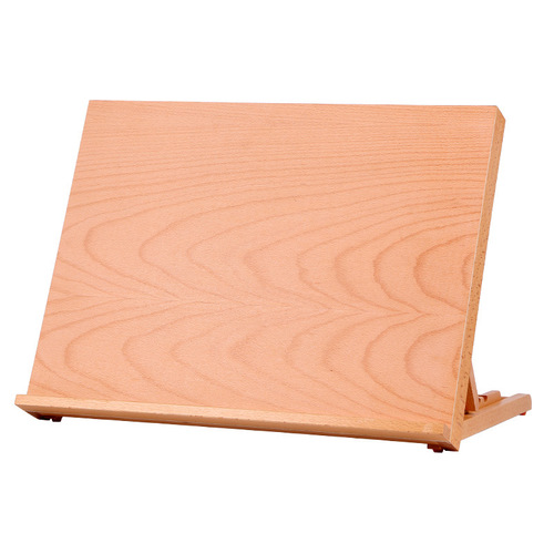 Painted beech wooden desktop desktop drawing board easel all-in-one multifunctional beginner 4 open 8 open sketching stand