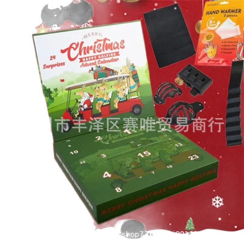 24 Days of Golfing Joy Advent Calendar24天高尔夫快乐降临日历|undefined