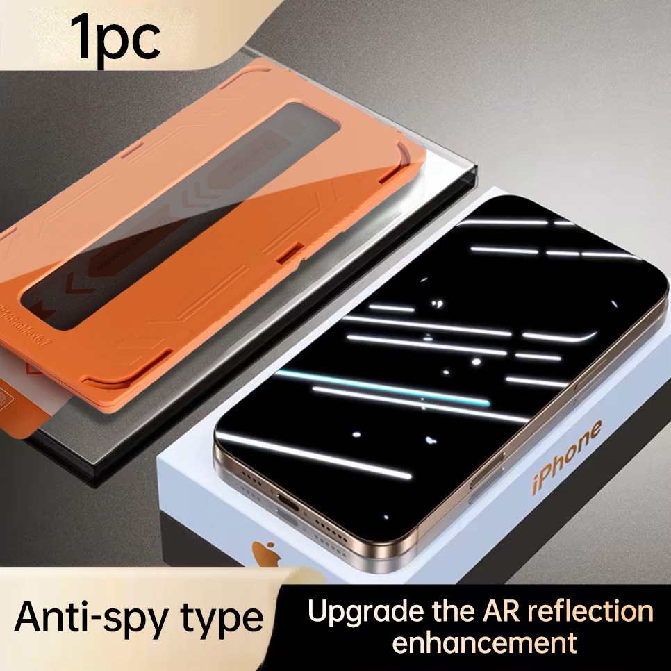 Amazon cross-border exclusivamente para iPhone16promax, segundo parche, película templada para almacén libre de polvo, película anti-phishing Apple 16