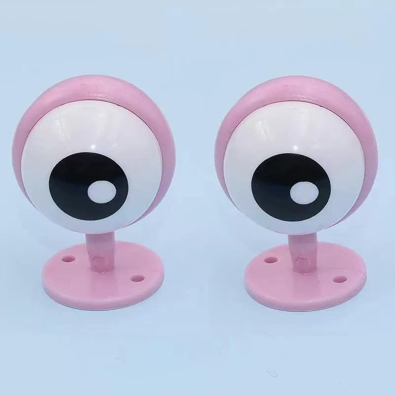 Электрический автомобиль украшения забавные большие глаза украшения милый персонализированный шлем украшения электромобиль аксессуары