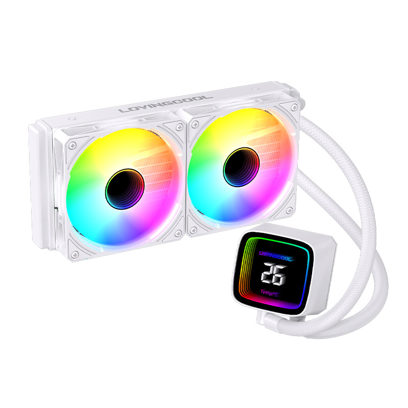 Cross-espejo HK todo en uno enfriado por agua CPU disipador de calor argb ventilador de chasis interAMD placa base universal 360 refrigerado por agua