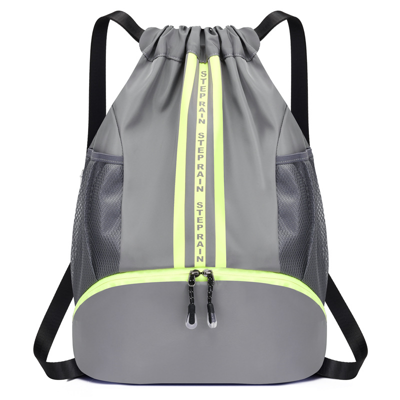 Todo fósforo de nylon con cordón mochila mujer deportes ocio momia bolsa de gran capacidad ligera bolsa de viaje al aire libre