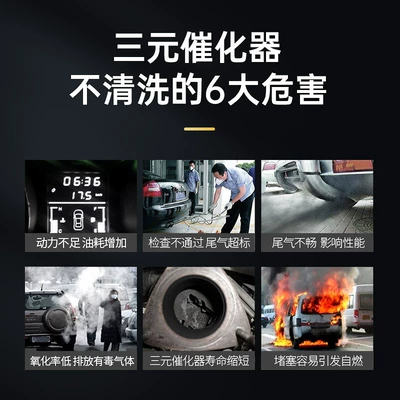 Motor gasoline additive Three-Way Catalytic Cleaner, Catalytic Cleaning Agent