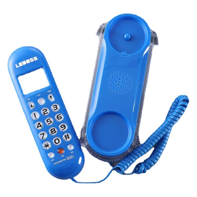 Lebaoshi B365 маленькая подвесная телефонная кристаллическая база Идентификатор вызывающего абонента небольшая пристройка гостиничный бизнес-офис