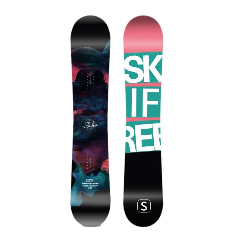 Сноуборд SKIFREE продвинутый всесторонний all-mountain, фристайл/парк, универсальное снаряжение, deep sea mini