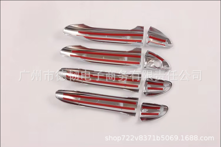 Suitable for modern Hyundai I10 Grand I10 X 2014 chrome-plated handle sticker door handle decoration
