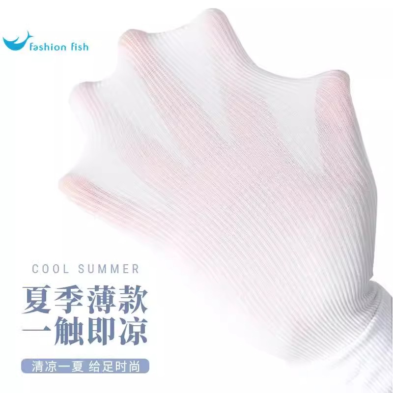 White pile socks women's summer thin mid-calf length socks velvet spring and autumn breathable ice socks stockings summer stockings