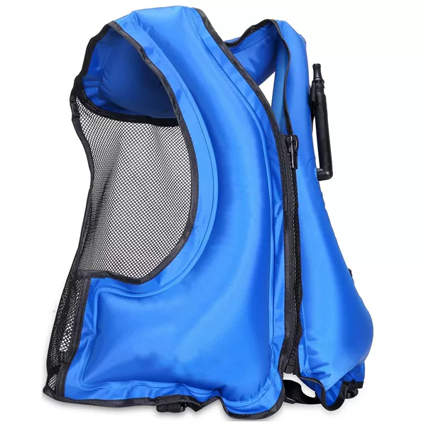 Blue, with your logo imprint