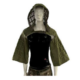 格子布耐磨战术吉利服狙击手伪装服本体Ghillie Suit foundation