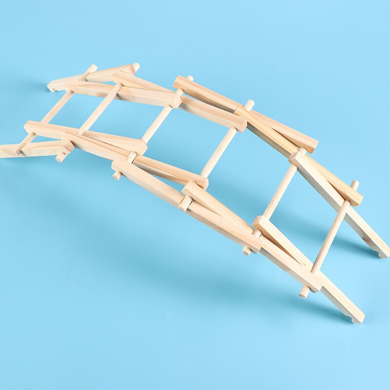 DIY Double Bridge Technology Small Production Invention Arch Bridge Mechanics Superposition Principle Scientific Experiment Set Wholesale