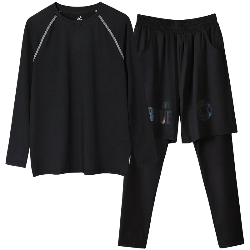  Velvet demi-season basketball uniform for boys for training for gym, oversize, for running, for teenagers