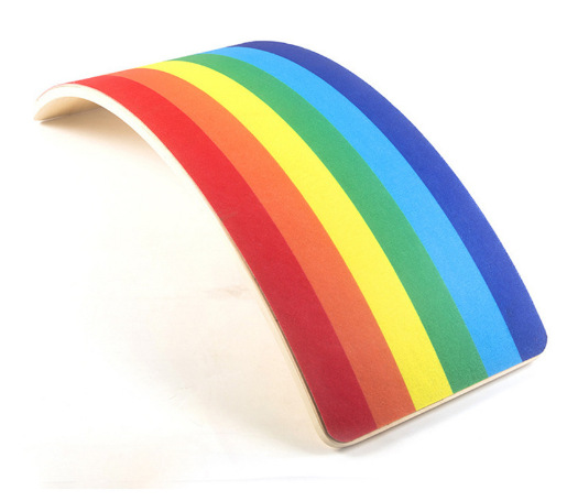 Balancín de equilibrio personalizado, yoga inteligente, fitness, entrenamiento de integración sensorial para niños, tablero curvo, juguetes para interiores y exteriores curvos