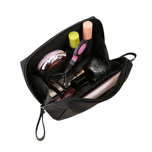 Large-capacity hand-held lipstick bag, three-dimensional small portable cosmetic bag, travel makeup storage bag, portable storage bag