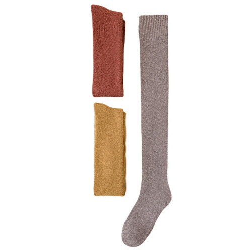 Calf socks autumn and winter combed cotton pressure socks jk women's stockings slimming long leg socks Japanese style ins trendy over-the-knee socks for women