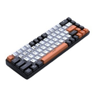 Black widow wireless Bluetooth mechanical keyboard three-mode 68/84 key green shaft black shaft rk61 small tablet r87