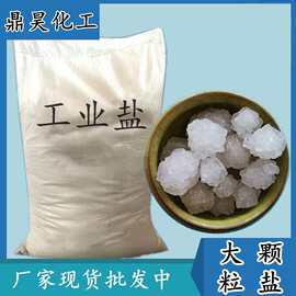山东粗盐现货大颗粒工业盐 日晒海盐氯化钠热敷用级大颗粒盐50kg