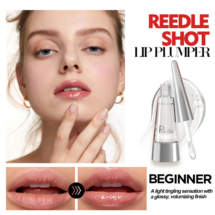 Transfronterizo Amazon PAGE VINE esmalte de labios exfoliante extensión de labios fuerte esmalte de labios hidratante