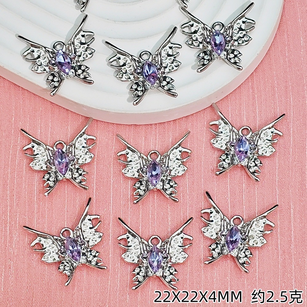 Exquisitos accesorios de joyería colgante de diamante de alta protección ultravioleta al por mayor collar DIY artesanal colgante de materiales de ropa de pulsera