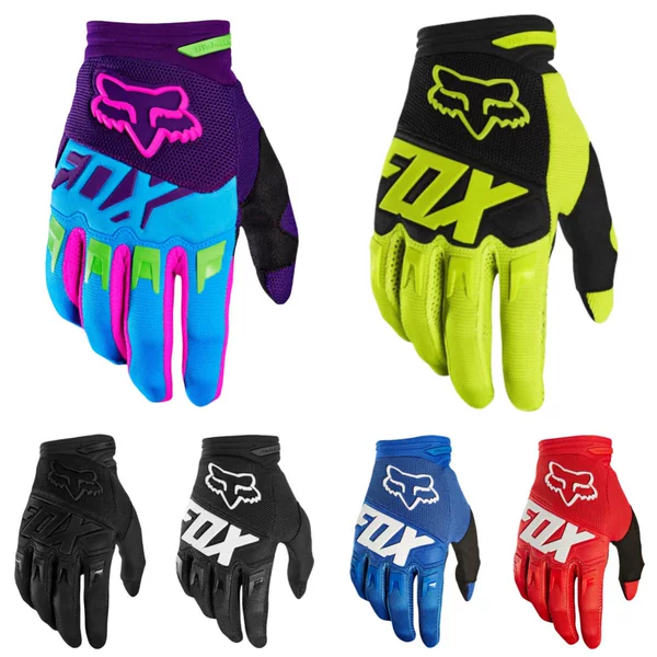 Motorcycle Outdoor Riding Off-Road Anti-Slip Wear-Resistant Sports Gloves for Men and Women, Multi-Color Atv Sun Protection Gloves