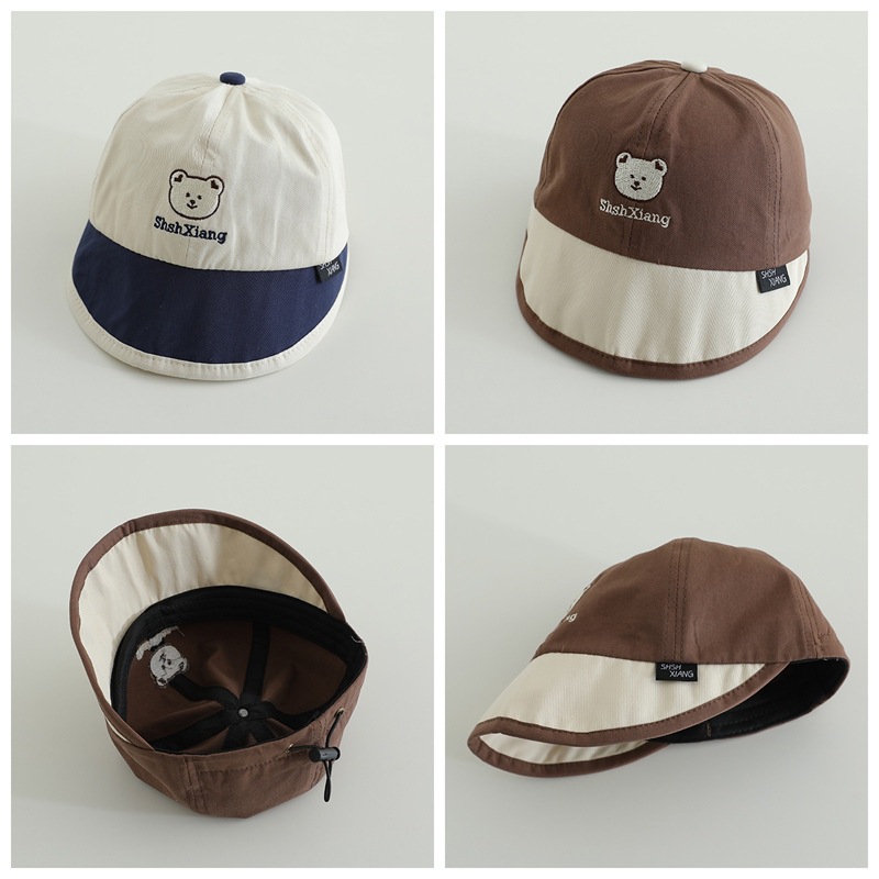 Sombreros para bebés primavera y otoño delgados sombreros de estilo coreano gorra gorra