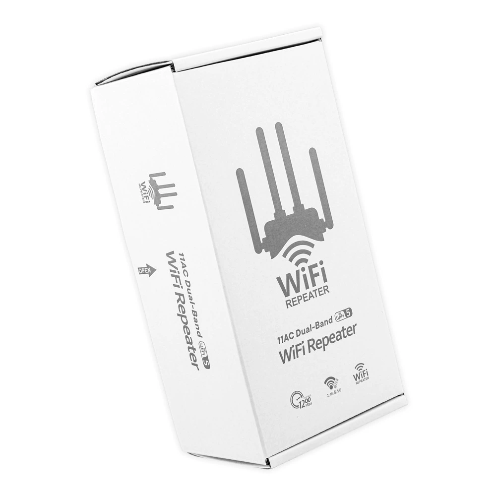 Новый беспроводной 1200M сигналов WiFi ретранслятор 2.4G 5.8G двойной частоты усилитель маршрутизатор расширение